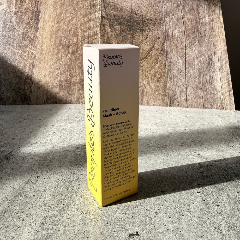 Frontliner Mask + Scrub - Yellow